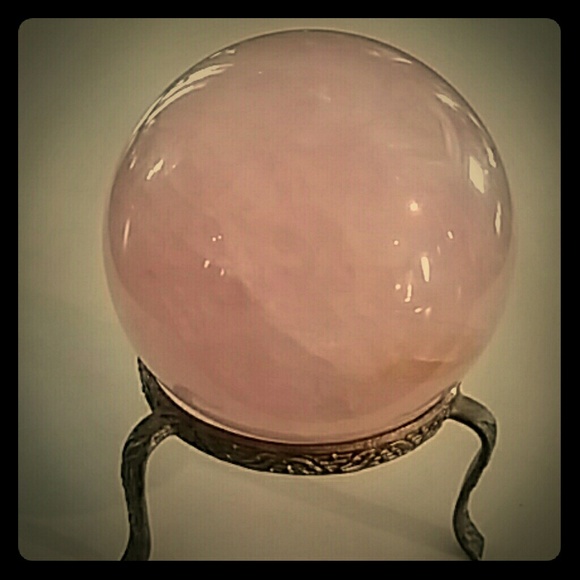 Other - Gorgeous Rose Quartz Sphere