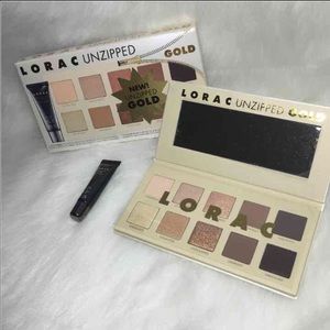Lorac gold unzipped palette