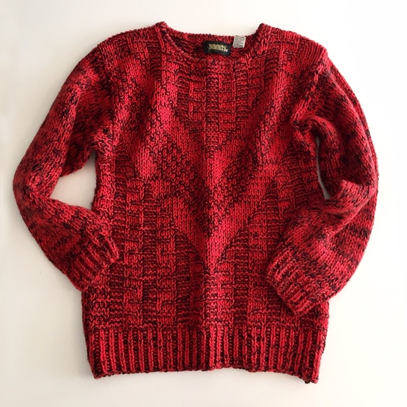 Vintage Multi-Stitch Sweater S - Picture 1 of 2