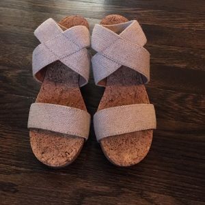 Lucky Brand with an ankle strap