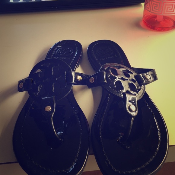 !!!!sold!!!!Tory burch miller sandals - Picture 1 of 4