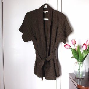 Forever 21 Cable Knit Sweater Vest