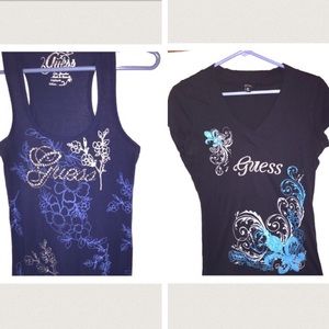 ‼️2 for 15$ guess shirts‼️😱