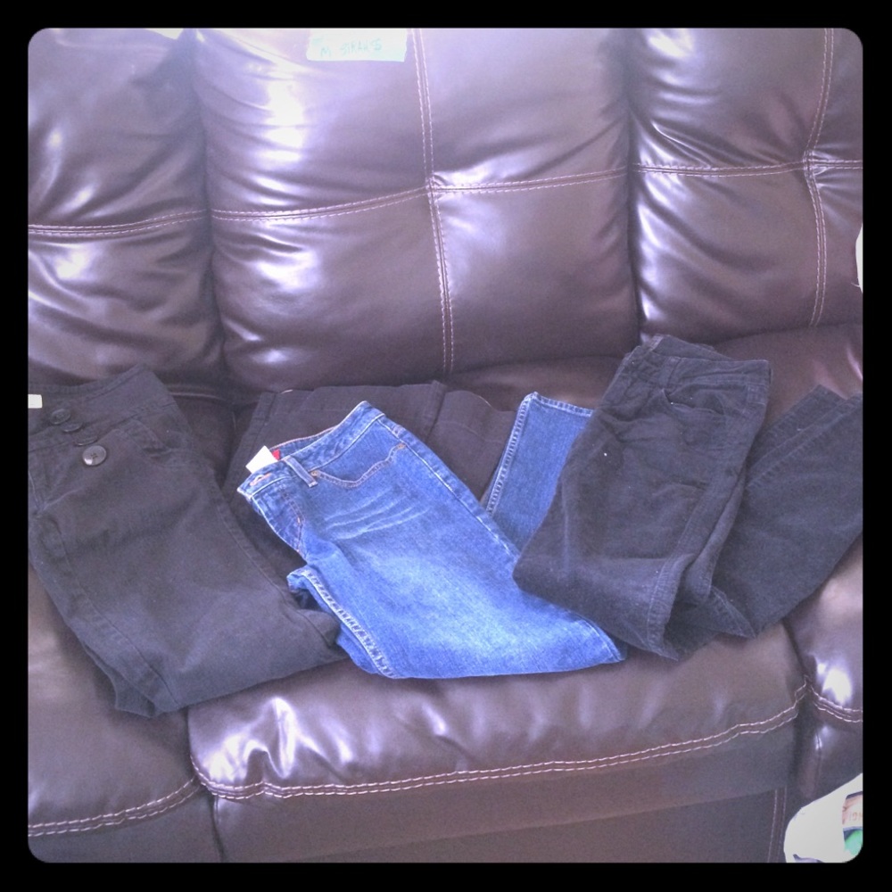 3 pairs of pants