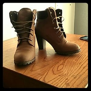 Brown boots