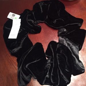 Eileen Fisher Black Velvet infinity scarf