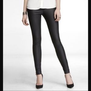 Express Black Scuba Leggings