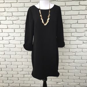 Vince Camuto Black Shift Dress Size 10 NWT