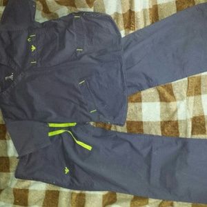 MED Couture Navy blue and green Scrubs