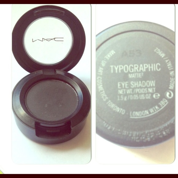 Mac typographic eyeshadow NWT