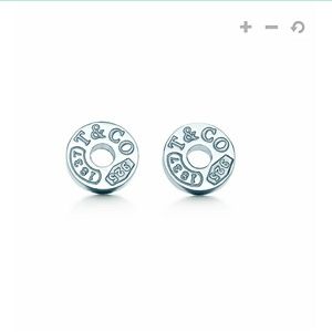Tiffany 1837 circle earrings