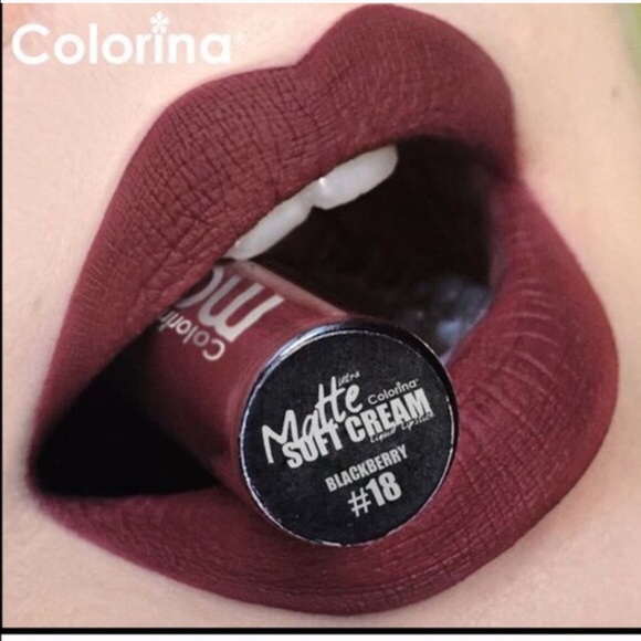 Matte lipstick Blackberry!