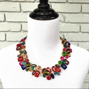 Bright Multicolor Statement Necklace
