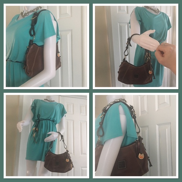 Dooney & Bourke brown small classic purse bag - Picture 4 of 4