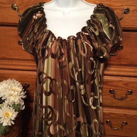 Carol Rose Tops - Carol Rose Multi Colored Tunic