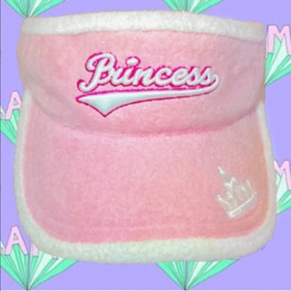 Fuzzy Princess Visor 90's