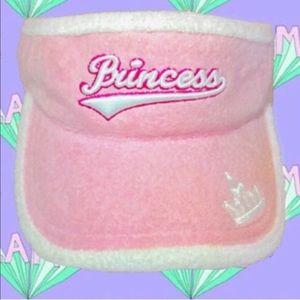 Fuzzy Princess Visor 90's