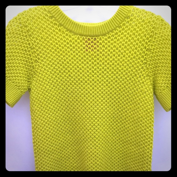 Club Monaco lime shirt