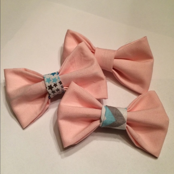 Pink/Blue Hair Bow
