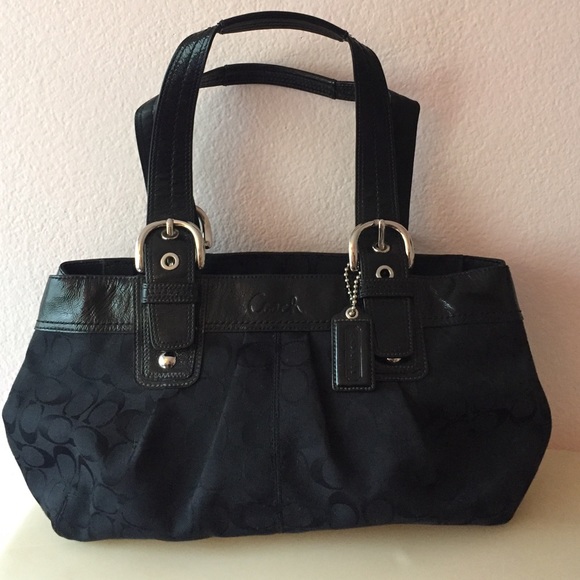Coach signature purse