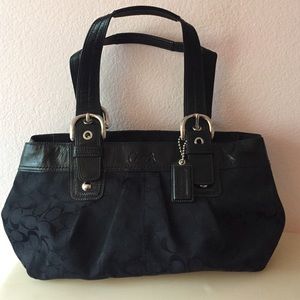 Coach signature purse