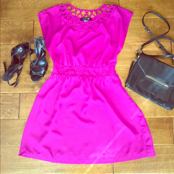 Forever 21 Dresses & Skirts - Magenta/purple mini dress