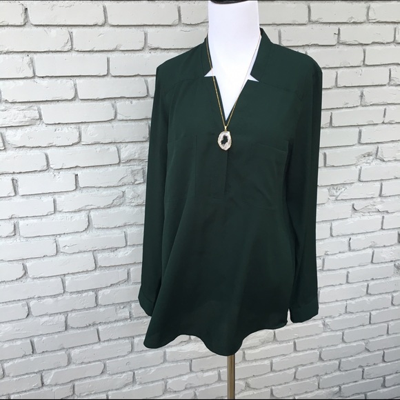 Gianni Bini Emerald Blouse