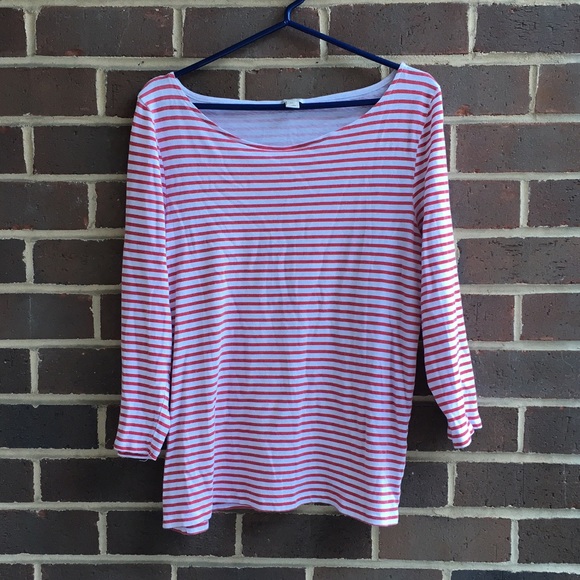 Clearance J.crew nautical pullover stripped