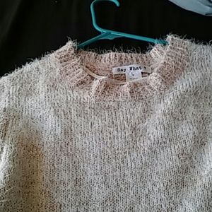 Light Pink furry sweater