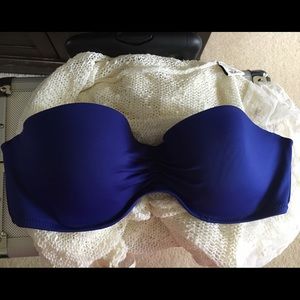 Victoria's Secret royal blue bikini top