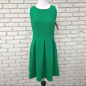 Green Open Back Dress