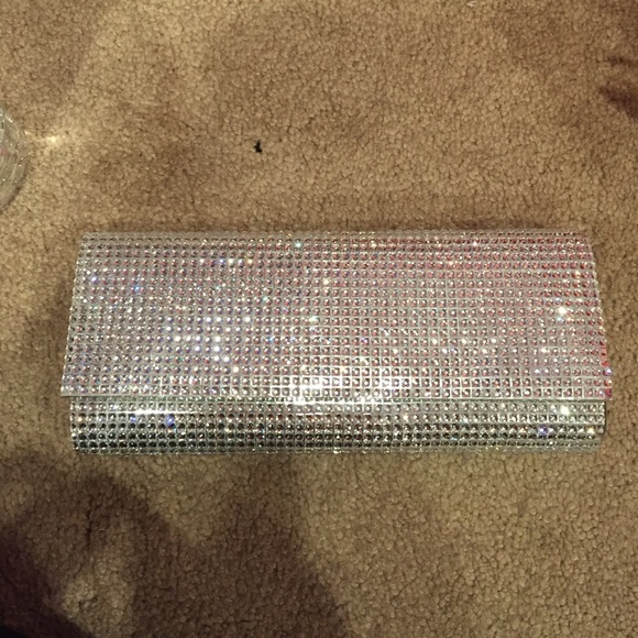 sparkly clutch