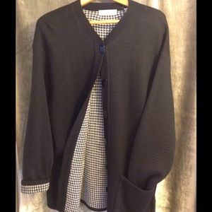 Like new Vintage 3/4 Length Sweater Coat.