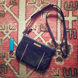 Black MICHAEL Michael Kors mini crossbody bag