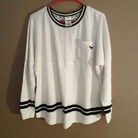 WHITE VARSITY CREW