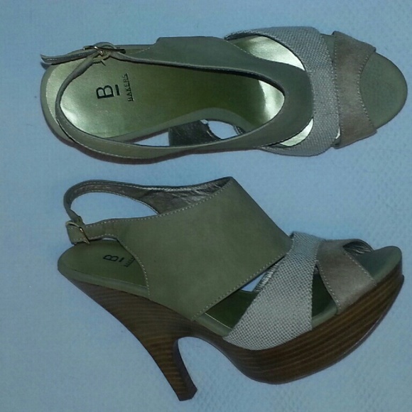 Bakers Heeled Wedges - Picture 3 of 4