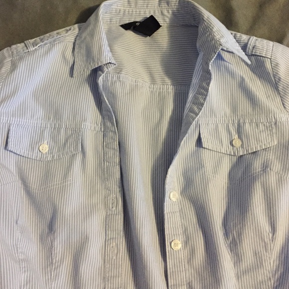 3/4 sleeve button up