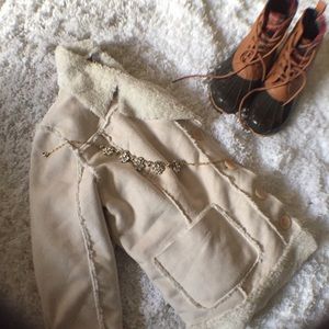 Cozy Faux Fur Trimmed Coat