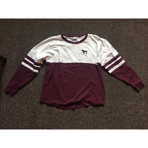 Maroon VS Pink Sweater CREW