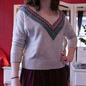 American Eagle Fair Isle Sweater