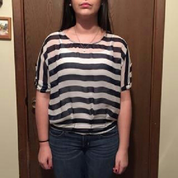 B&W stripped shirt