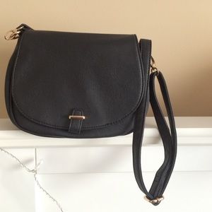 Black Rivet black purse
