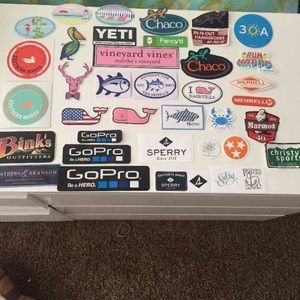 Preppy stickers