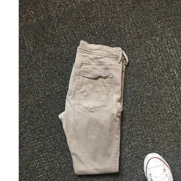 high rise skinny jean