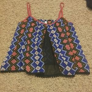 Print Crop Top