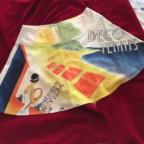 Tennis skirt, cool print