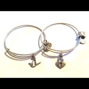 Set of 2 Alex and Ani bangles