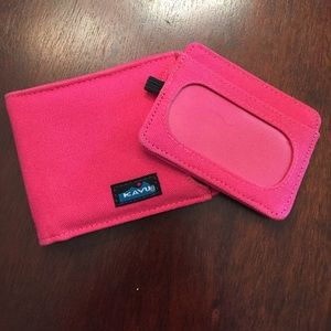 NWOT Hot Pink Kavu Wallet