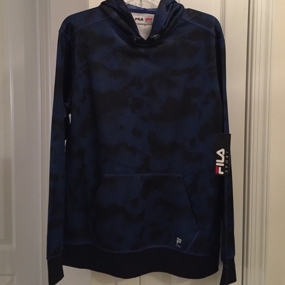 NWT Fila sweatshirt w/hoodie men's