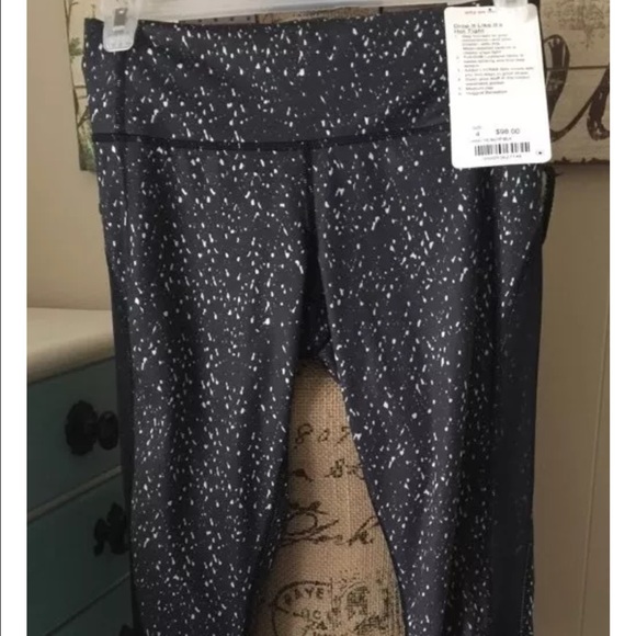 Lululemon 'Drop it like its hot' yoga pant